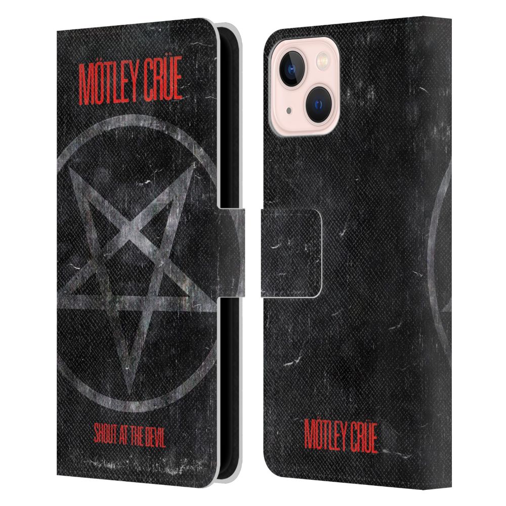 樂天商城 - MOTLEY CRUE モトリークルー (結成 45周年 ) - SATD Star レザー手帳型 / Apple iPhoneケース 【公式 / オフィシャル】