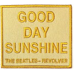 THE BEATLES ザ・ビートルズ (ABBEY ROAD発売55周年記念 ) - Good Day Sunshine / SONG TITLES / ワッペン 【公式 / オフィシャル】