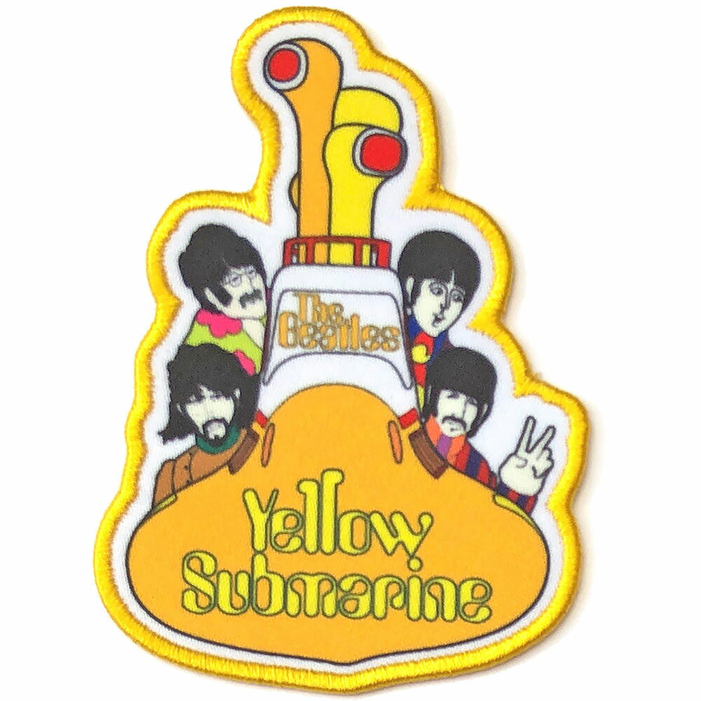 楽天PGSTHE BEATLES ザ・ビートルズ （ABBEY ROAD発売55周年記念 ） - Yellow Submarine All Aboard / ワッペン 【公式 / オフィシャル】