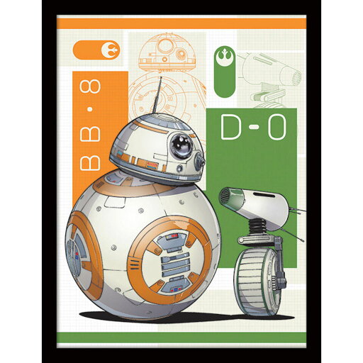 STAR WARS スターウォーズ (2024年 6月 「アコライト」 配信 ) - The Rise of Skywalker / BB8 And D-O / インテリア額 【公式 / オフィシャル】 STAR WARS スターウォーズ (2024年 6月 「アコライト」 配信 ) - The Rise of Skywalker / BB8 And D-O / インテリア額 【公式 / オフィシャル】