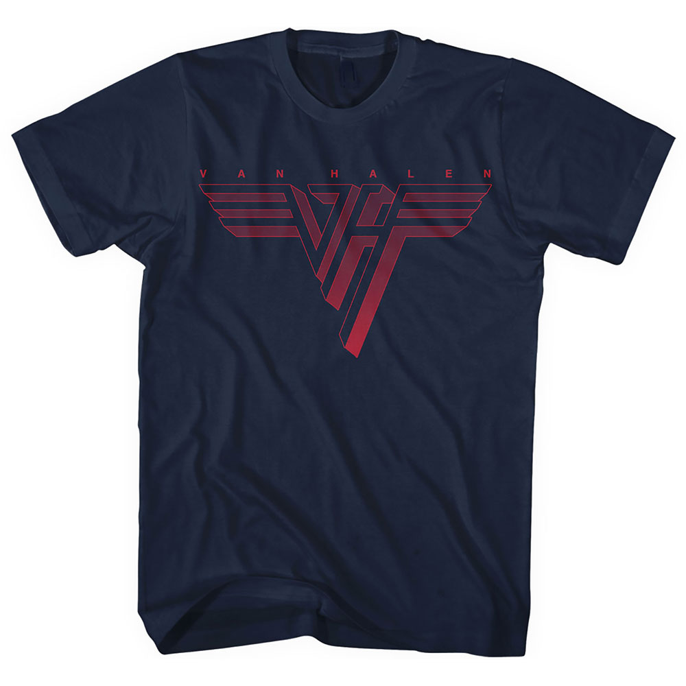 VAN HALEN ヴァンヘイレン - Classic Red Logo / Tシャツ / メンズ 【公式 / オフィシャル】