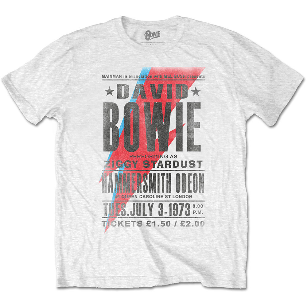  DAVID BOWIE デヴィッド・ボウイ - Hammersmith Odeon / Tシャツ / メンズ 