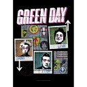 GREEN DAY グリーンデイ - Uno Dos Tres / ファブリック / タペストリー 【公式 / オフィシャル】