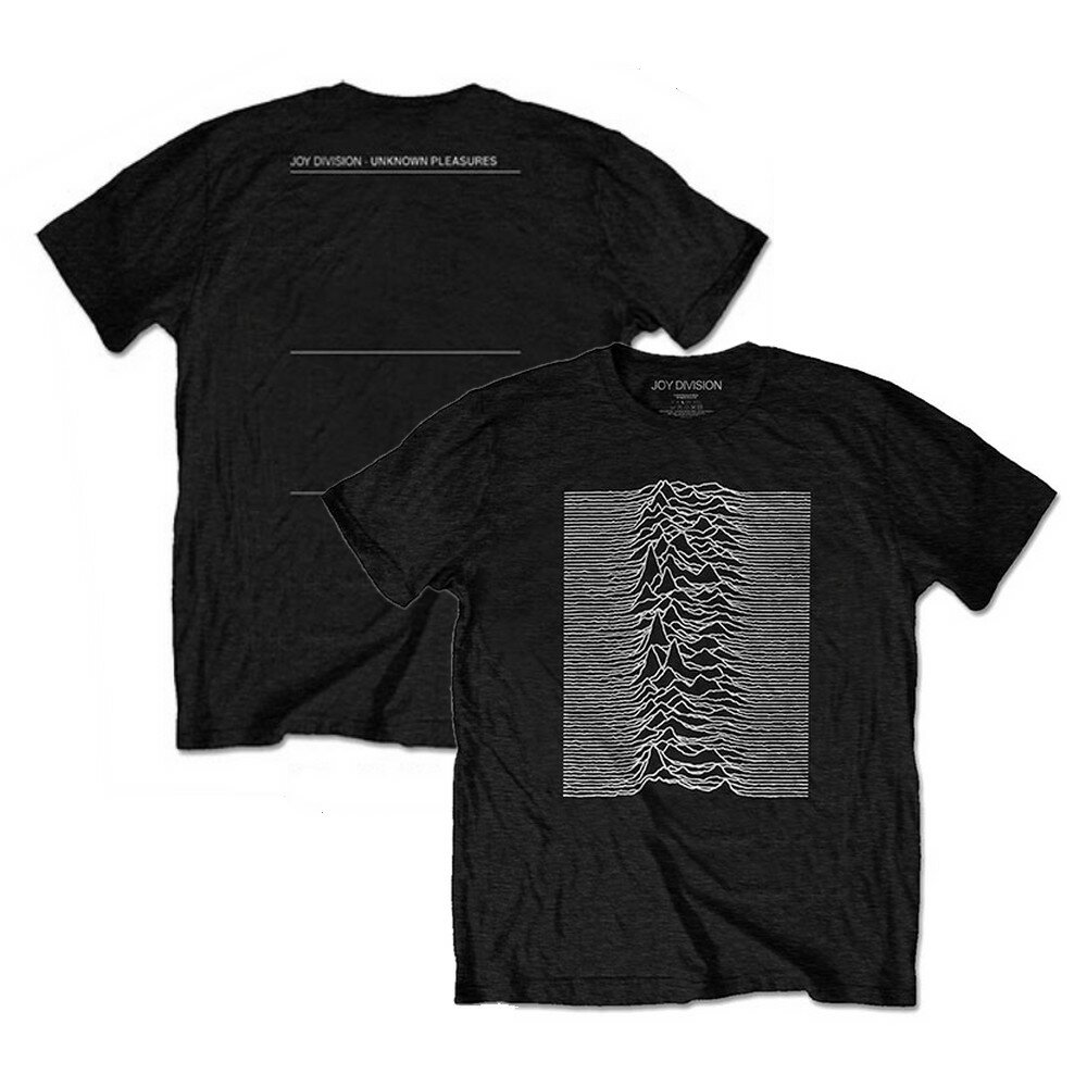 JOY DIVISION ジョイディビジョン (デビュー45周年 ) - Unknown Pleasures / バックプリントあり / Tシャツ / メンズ 【公式 / オフィシャル】