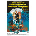 JAMES BOND ジェームズボンド - Diamonds are Forever / ポストカード レター 【公式 / オフィシャル】