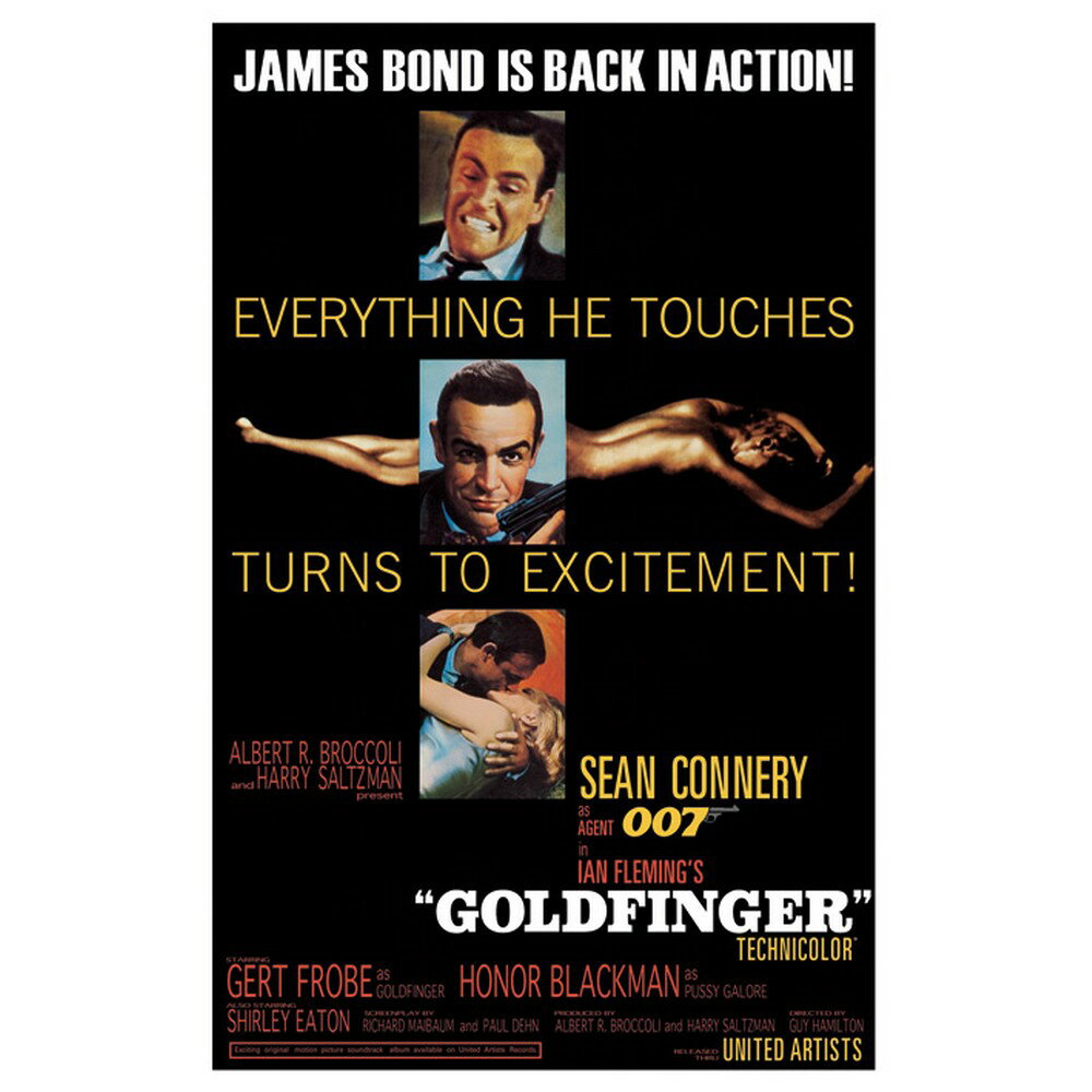 JAMES BOND ジェームズボンド - Goldfinger