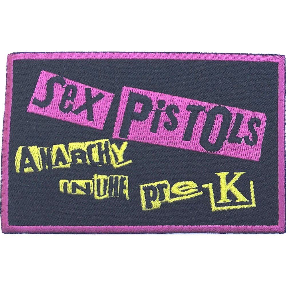 SEX PISTOLS セックスピストルズ (シド 追悼 45周年 ) - Anarchy in the Pre-UK / ワッペン 【公式 / オフィシャル】