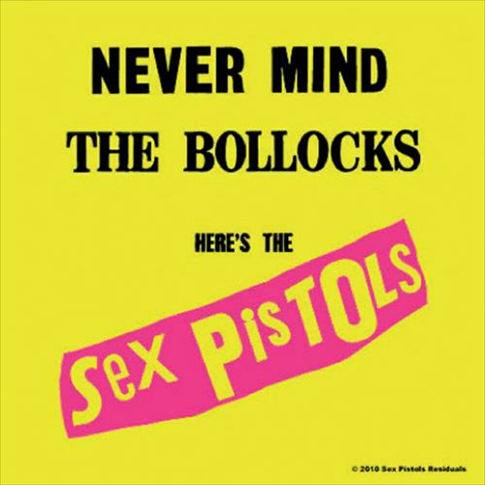 SEX PISTOLS セックスピストルズ (シド追悼45周年 ) - Never mind the Bollocks / コースター 【公式 / オフィシャル】