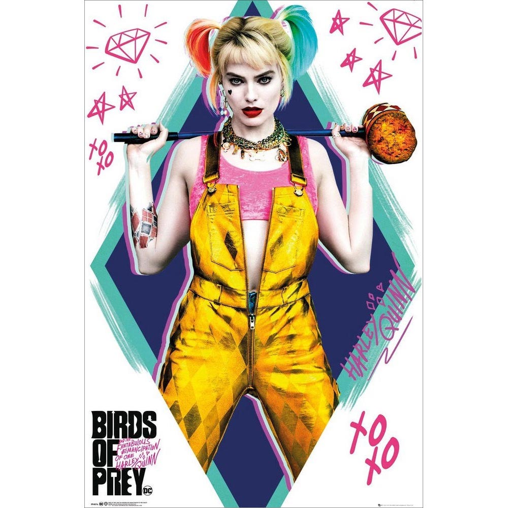 楽天PGSDC COMICS DCコミックス （2024年『JOKER』新作公開予定 ） - BIRDS OF PREY / Harley Quinn / ポスター 【公式 / オフィシャル】