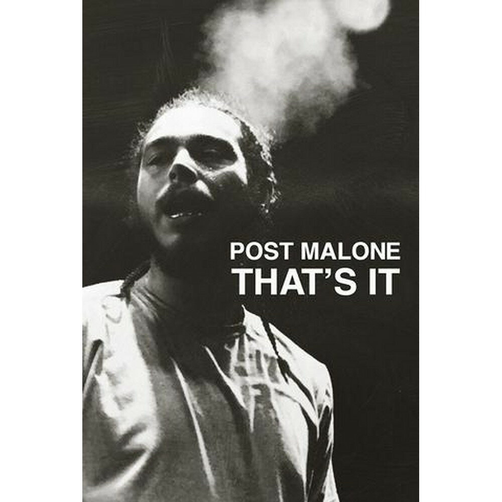 POST MALONE ポスト・マローン - That's It / ポスター 【公式 / オフィシャル】