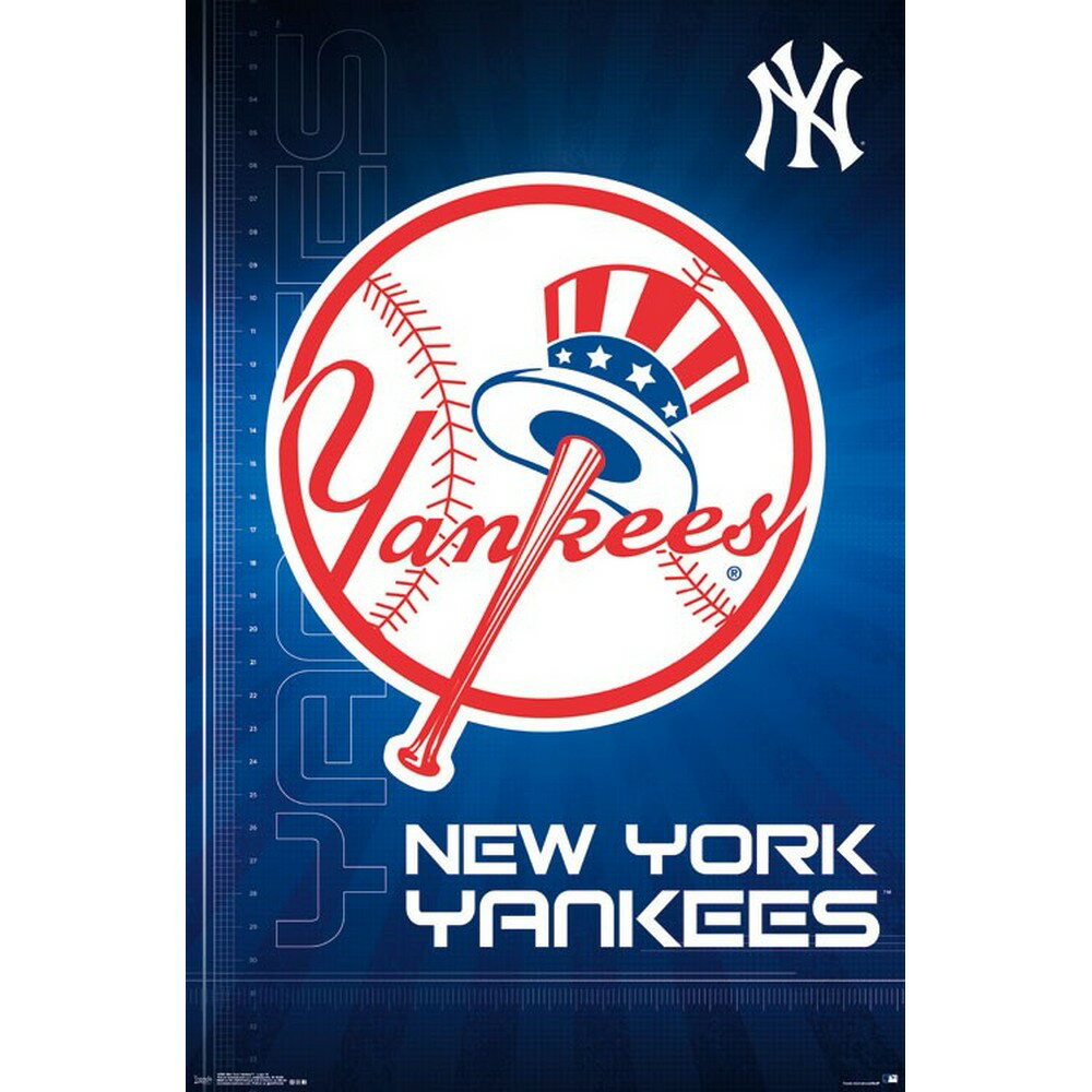 NEW YORK YANKEES MLB ニューヨークヤンキース - Logo / ポスター 【公式 / オフィシャル】