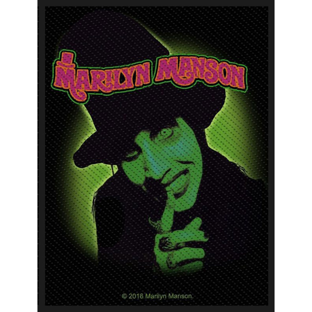 MARILYN MANSON マリリンマンソン (デビュー30周年 ) - Smells Like Children / ワッペン 