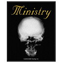 MINISTRY ミニストリー - The Mind Is A Terrible Thing To Taste / ワッペン 【公式 / オフィシャル】