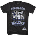 KISS キッス (ジーンシモンズ生誕75周年 ) - COLORADO ROCKIES KISS DRESSED TO KILL / Tシャツ / メンズ 【公式 / オフィシャル】