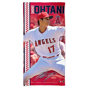 【予約商品】 SHOHEI OHTANI 大谷翔平 - LA ANGELS BEACH TOWEL / タオル 【公式 / オフィシャル】