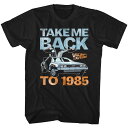 BACK TO THE FUTURE バックトゥザフューチャー - BACK TO 1985 / Tシャツ / メンズ 【公式 / オフィシャル】