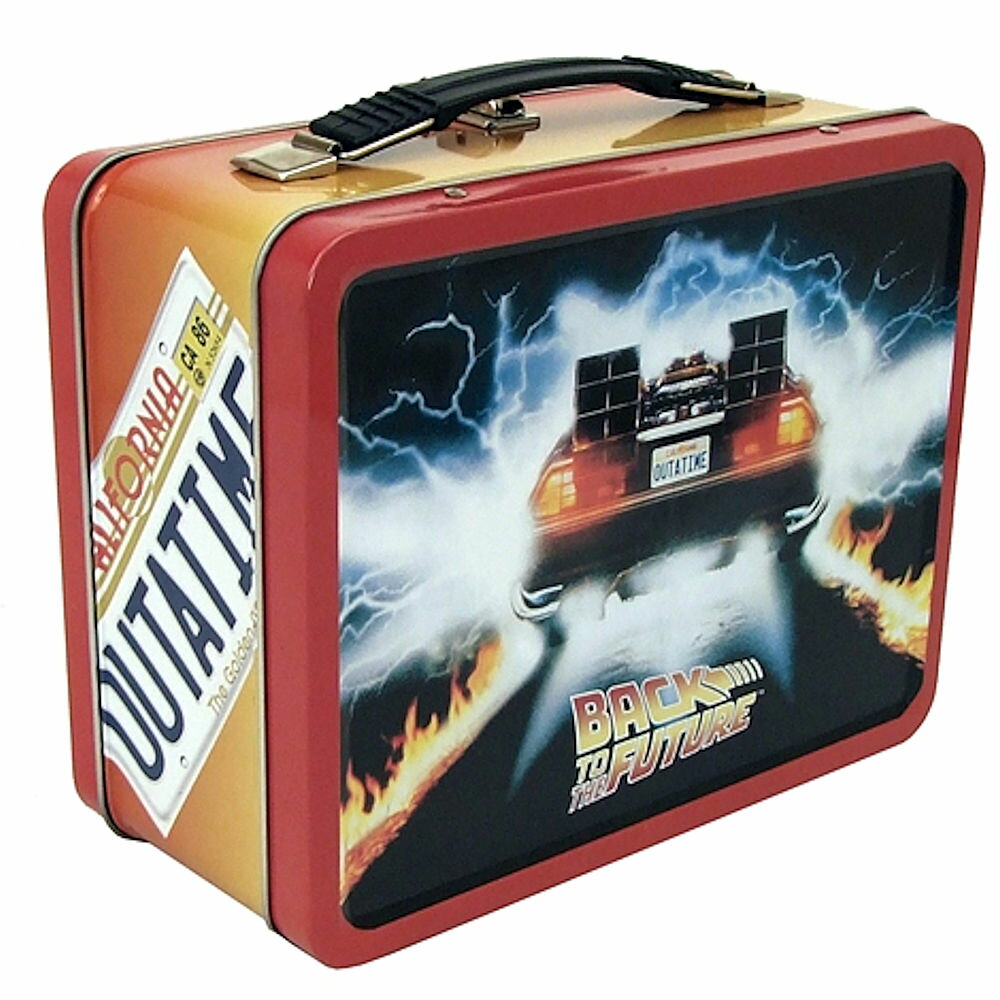 BACK TO THE FUTURE バックトゥザフューチャー (BTTF2 公開 35周年 ) - Tin Tote / バッグ 【公式 / オフィシャル】のサムネイル