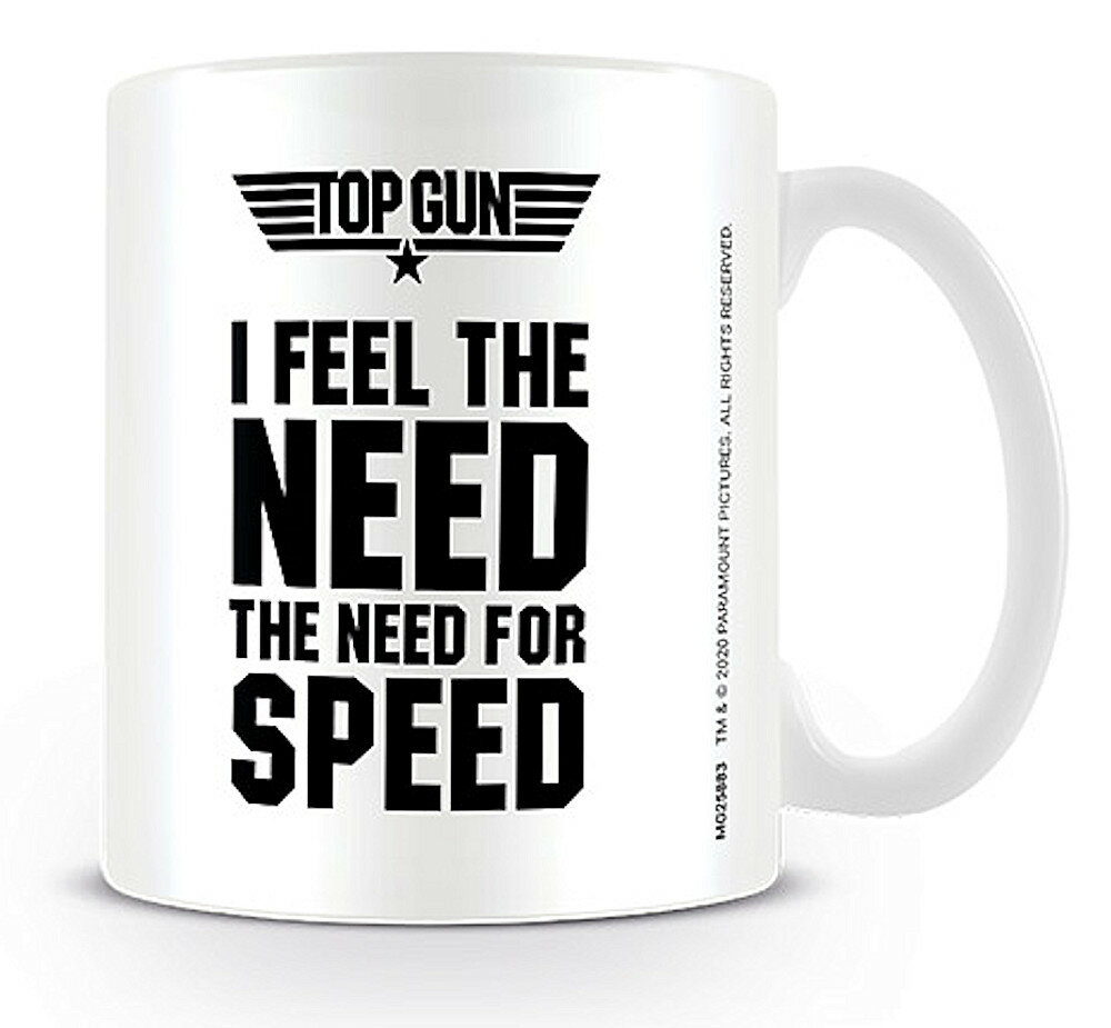 TOP GUN トップガン - The Need For Speed / マグカップ その1