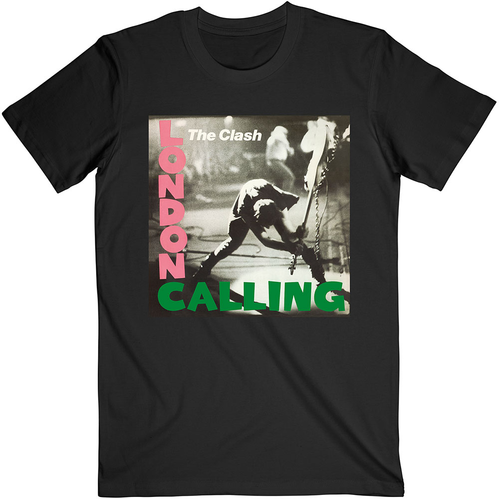 THE CLASH ザ クラッシュ (「LONDON CALLING」45周年 ) - London Calling / Black / Tシャツ / メンズ 【公式 / オフィシャル】