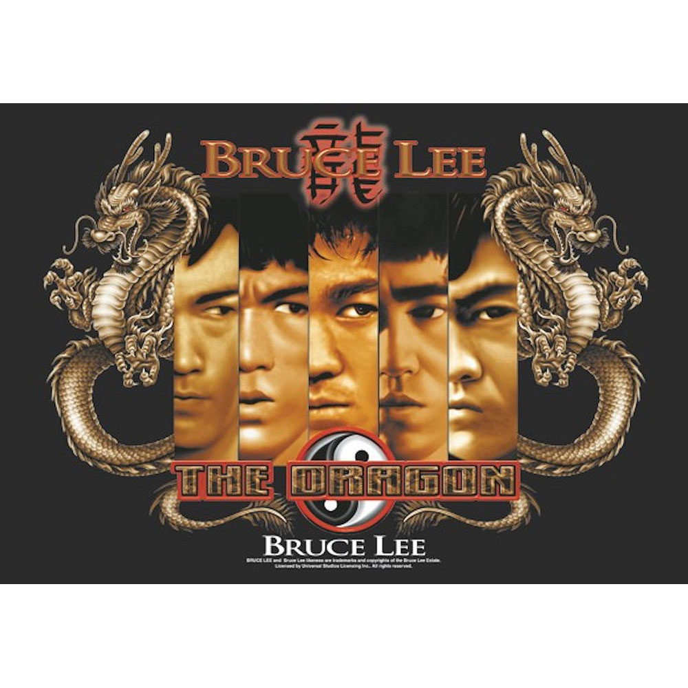 BRUCE LEE ブルースリー (追悼 50年 ) - The Dragon / タペストリー 【公式 / オフィシャル】
