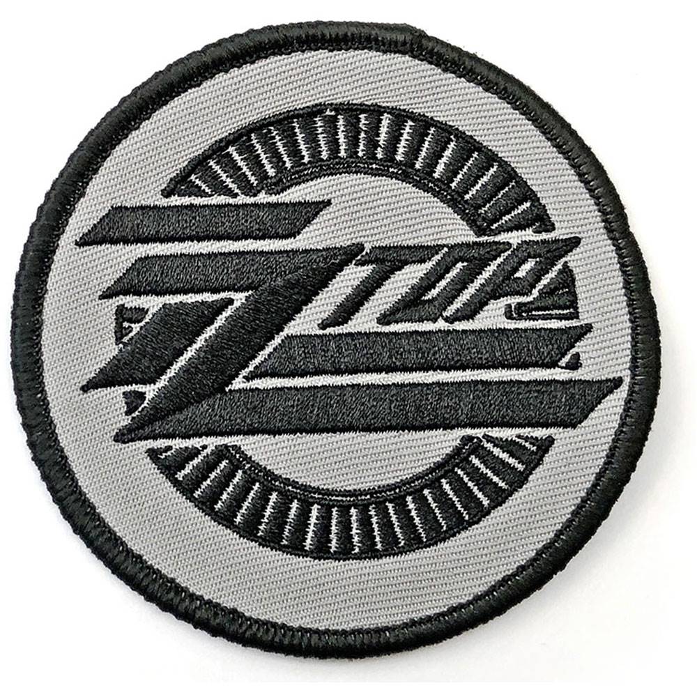 ZZ TOP ズィーズィートップ (結成55周年 ) - Circle Logo / ワッペン 【公式 / オフィシャル】