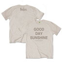 THE BEATLES ザ ビートルズ - Good Day Sunshine / バックプリントあり / Tシャツ / メンズ 【公式 / オフィシャル】