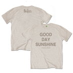 THE BEATLES ザ・ビートルズ - Good Day Sunshine / バックプリントあり / Tシャツ / メンズ 【公式 / オフィシャル】