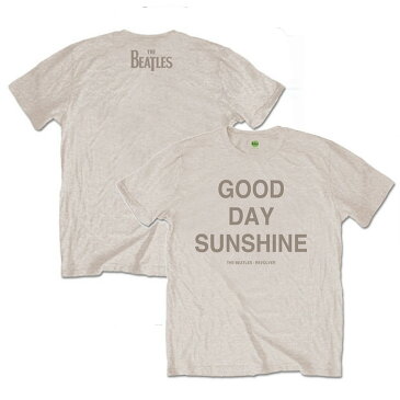 BEATLES ビートルズ (映画『The Beatles:Get Back』公開決定 ) - Good Day Sunshine / バックプリントあり / Tシャツ / メンズ 【公式 / オフィシャル】