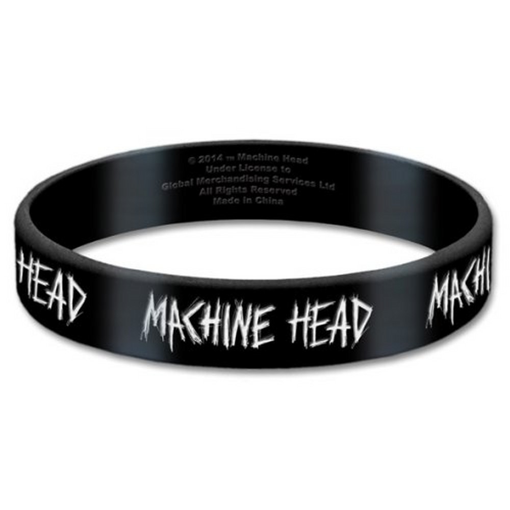 MACHINE HEAD マシーンヘッド - Logo / リストバンド 【公式 / オフィシャル】