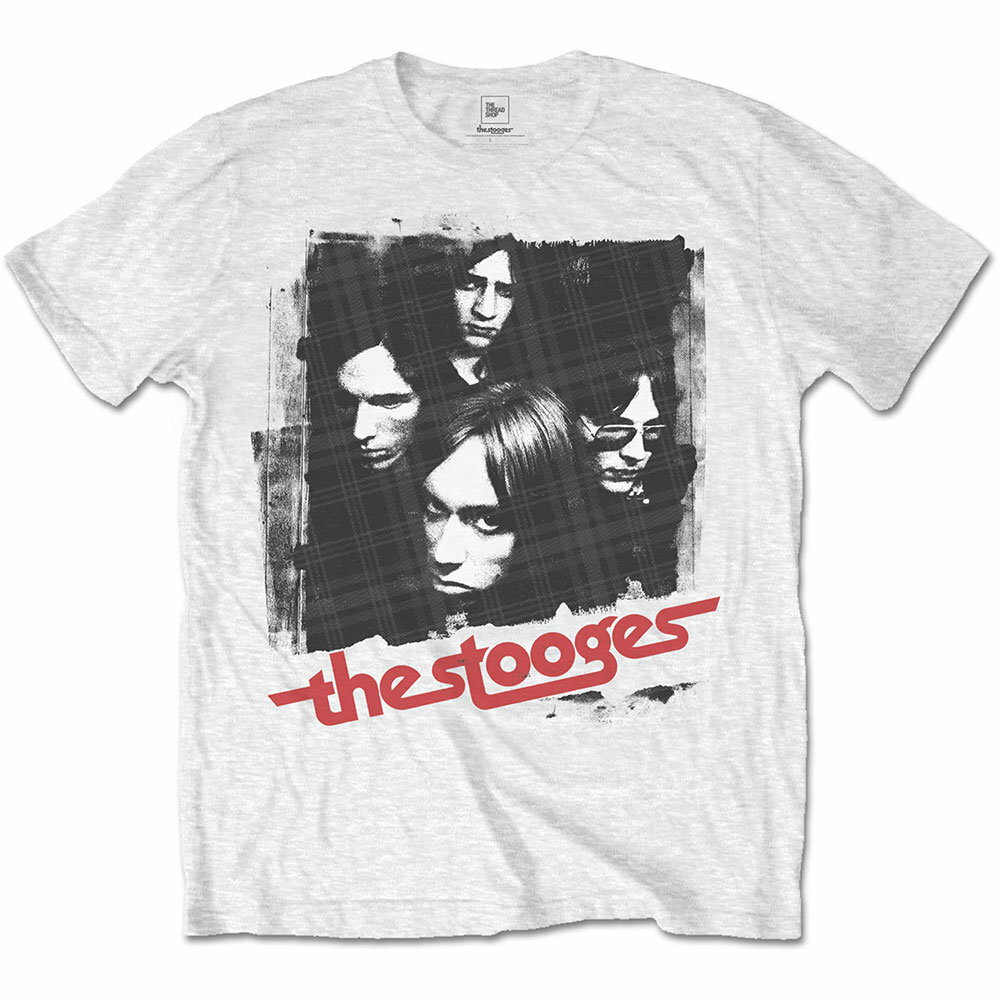 IGGY POP THE STOOGES イギーポップ (デビュー55周年 ) - Four Faces / Tシャツ / メンズ 【公式 / オフィシャル】