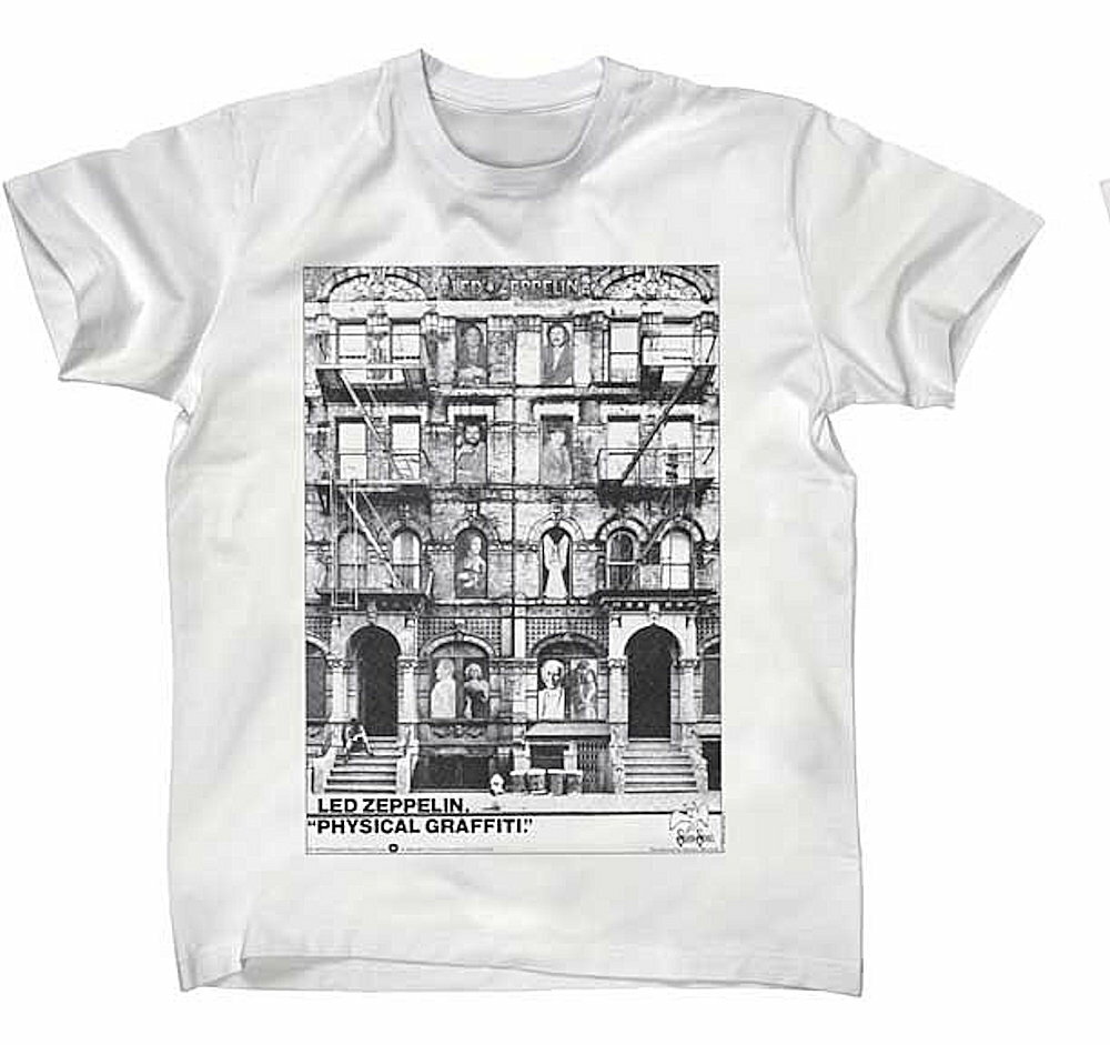 LED ZEPPELIN レッドツェッペリン (デビュー55周年記念 ) - PHYSICAL GRAFFITI / Tシャツ / メンズ 