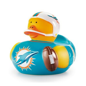 MIAMI DOLPHINS（NFL） マイアミドルフィンズ - RUBBER DUCK / グッズ 【公式 / オフィシャル】