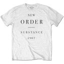 NEW ORDER ニューオーダー - Substance / Tシャツ / メンズ 【公式 / オフィシャル】