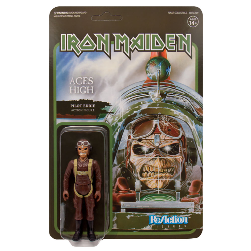 IRON MAIDEN アイアンメイデン (2024年9月来日決定 ) - REACTION FIGURE / ACES HIGH / フィギュア 人形 【公式 / オフィシャル】