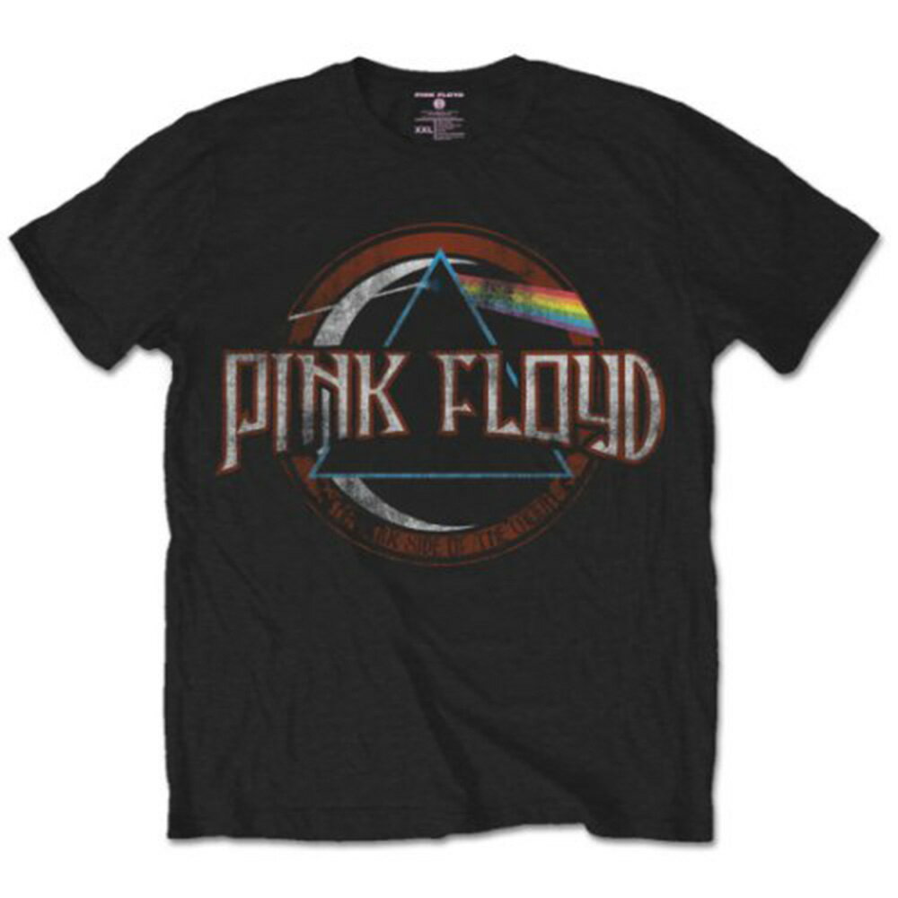 PINK FLOYD ピンクフロイド (狂気 50周年 ) - Dark Side of the Moon / Tシャツ / メンズ 【公式 / オフィシャル】