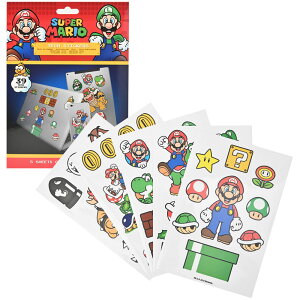 SUPER MARIO ѡޥꥪ - Mushroom Kingdom Tech Sticker39 / ƥå ڸ / ե