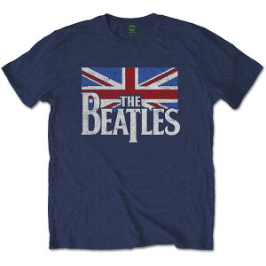 THE BEATLES ӡȥ륺 (ABBEY ROADȯ55ǯǰ ) - Drop T Logo & Vintage Flag / T /  ڸ / ե