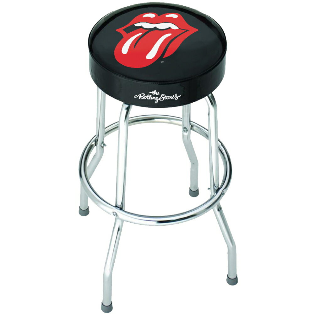 ROLLING STONES ローリングストーンズ (ブライアンジョーンズ追悼55周年 ) - Tongue / 限定生産 / ロックバースツール・シリーズ / BAR STOOL 【公式 / オフィシャル】