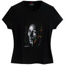BOB MARLEY ボブマーリー - Rasta Smoke / Tシャツ / レディース 【公式 / オフィシャル】
