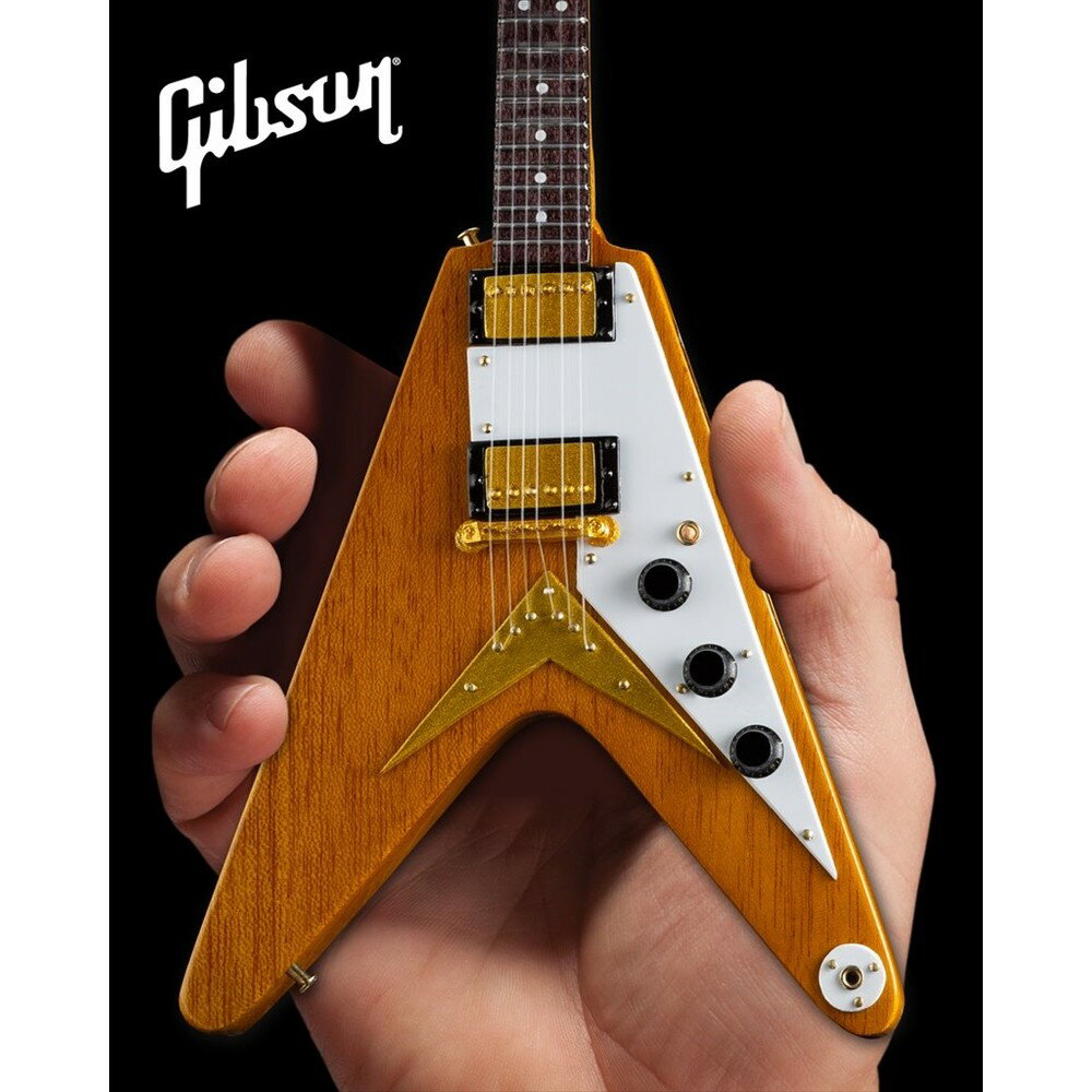 GIBSON ギブソン - 1958 Korina Flying V / ミニチュア楽器 【 公式 / オフィシャル 】