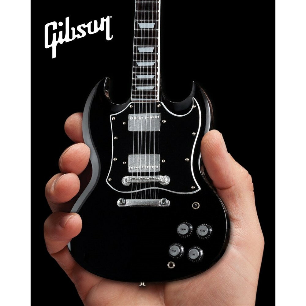 GIBSON ギブソン - SG Standard Ebony / ミニチュア楽器 【公式 / オフィシャル】