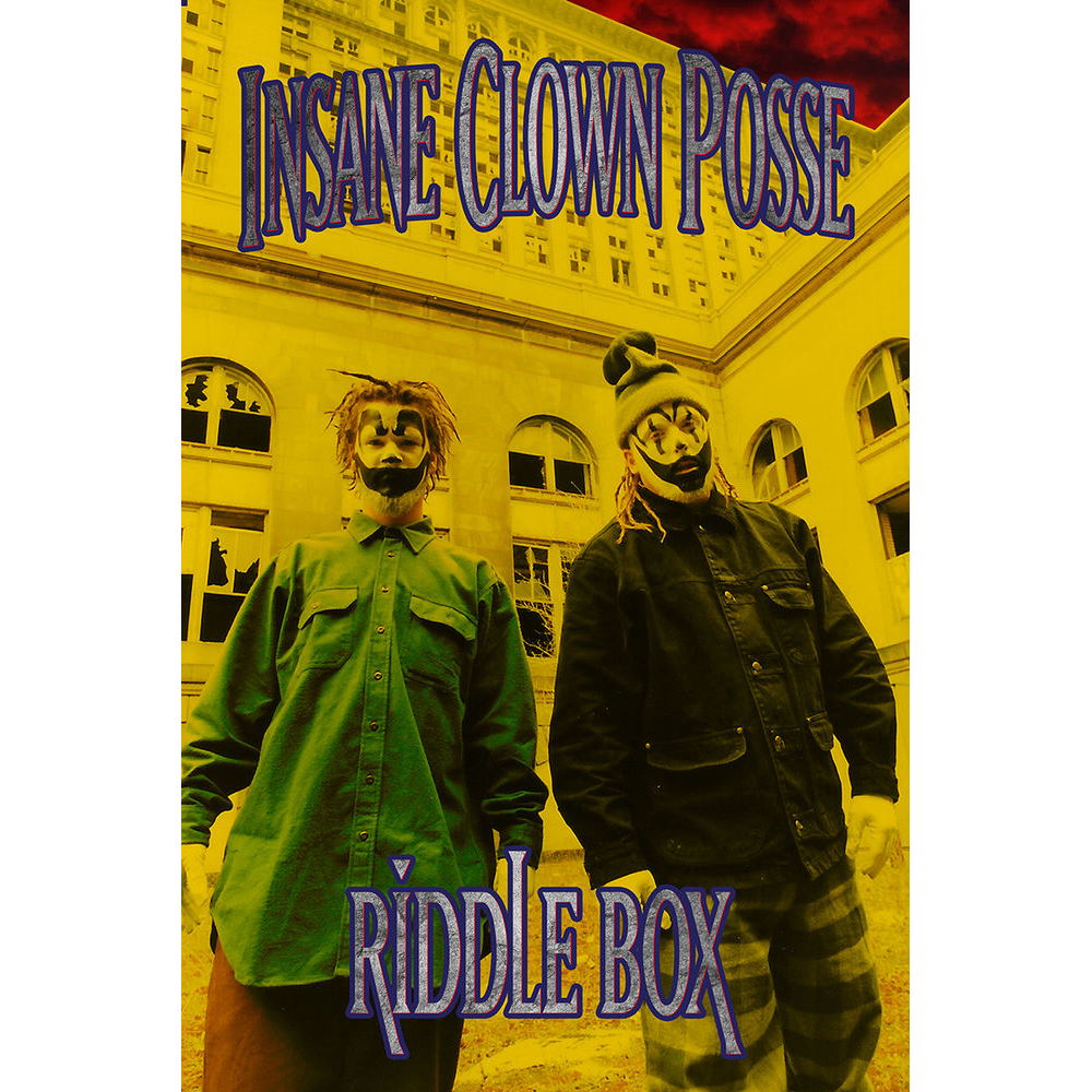 INSANE CLOWN POSSE インセインクラウンポッシー (結成35周年 ) - Riddle Box / ポスター 【公式 / オフィシャル】