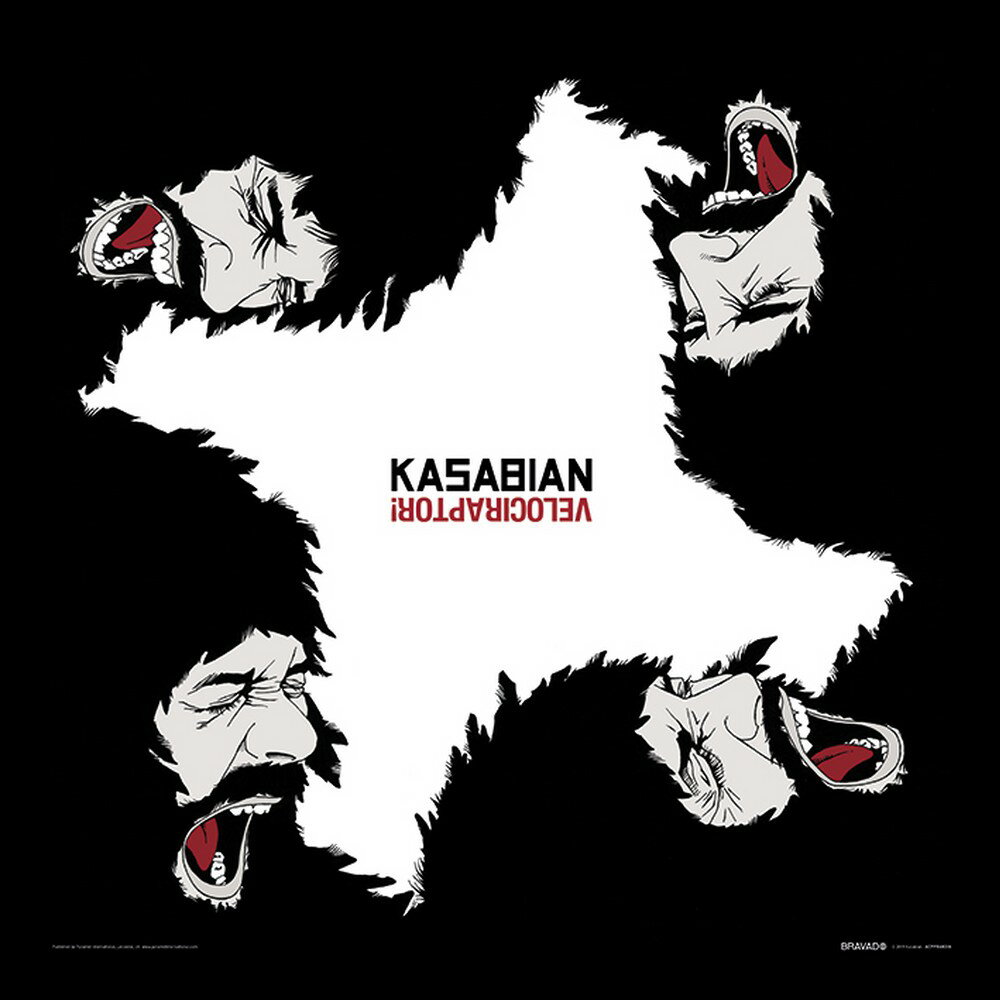 KASABIAN カサビアン - Velociraptor(アルバム・シリーズ額) / インテリア額 【公式 / オフィシャル】