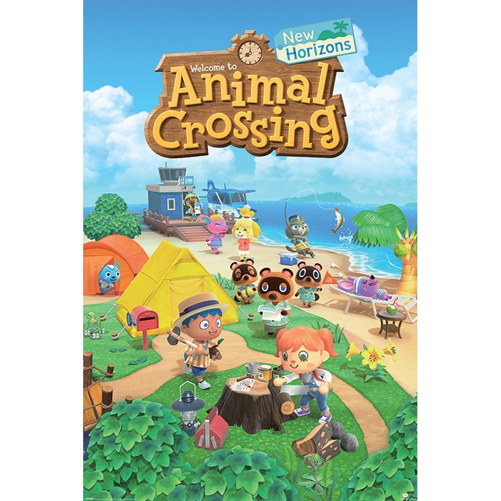 ANIMAL CROSSING どうぶつの森 - New Horizons / ポスター 【公式 / オフィシャル】