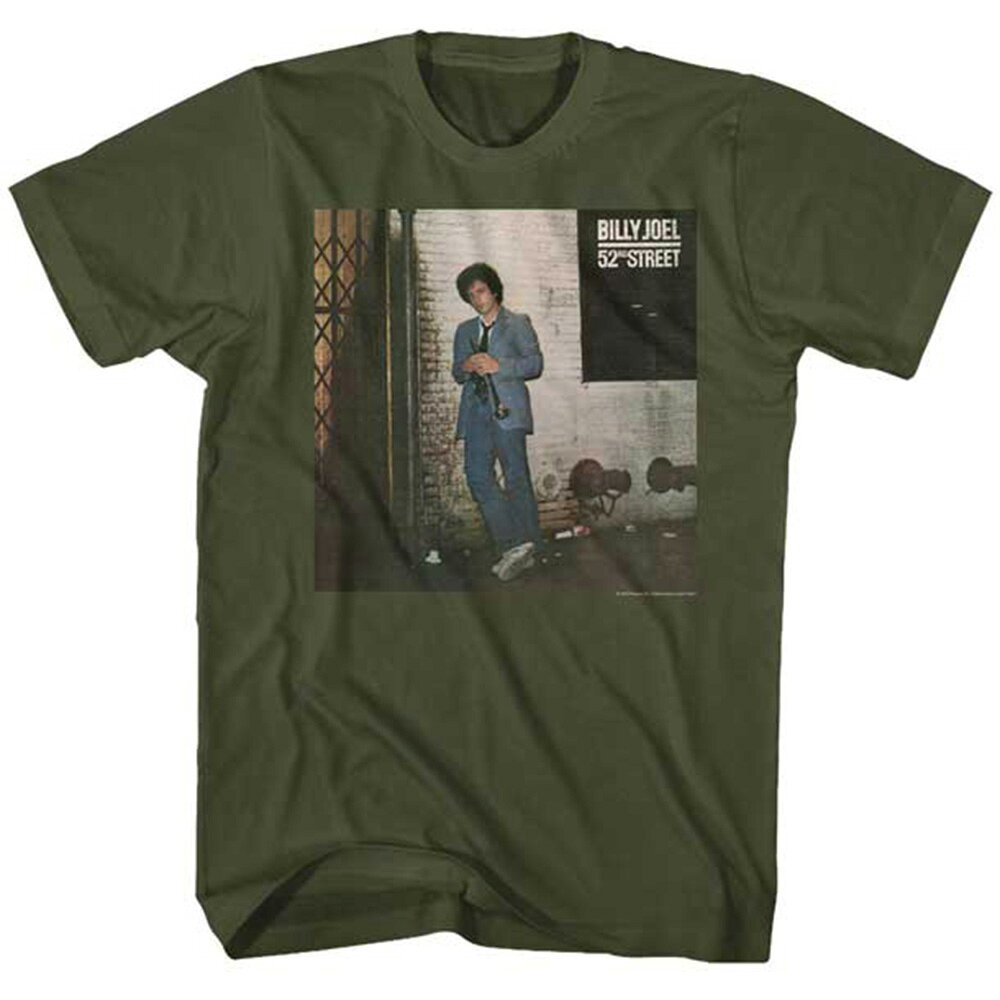 BILLY JOEL ビリージョエル (デビュー 55周年 ) - 52ND STREET / Tシャツ / メンズ 