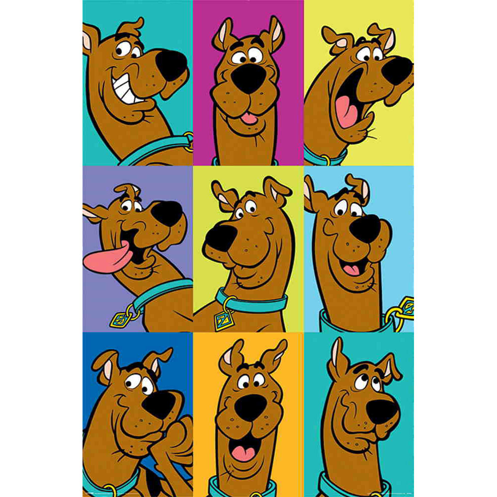SCOOBY DOO 弱虫スクービーの大冒険 - The Many Faces of Scooby Doo / ポスター 