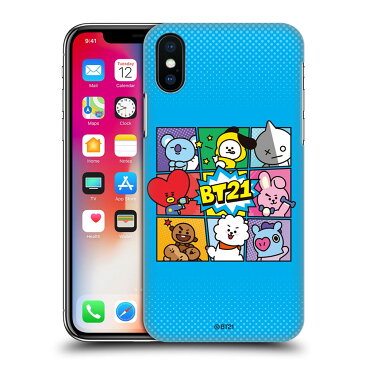 BTS ビーティーエス - BT21 / Comics Pops Badges / Group ハード case / iPhoneケース 【公式 / オフィシャル】