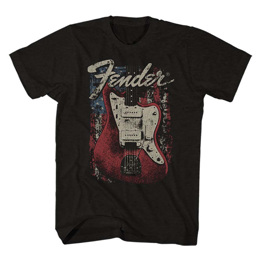 トップス, Tシャツ・カットソー FENDER - Distressed Guitar T 