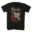 FENDER tF_[ - Distressed Guitar / TVc / Y y / ItBVz