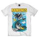 RAMONES ラモーンズ (結成50周年 ) - Rockaway Beach / Tシャツ / メンズ 【公式 / オフィシャル】